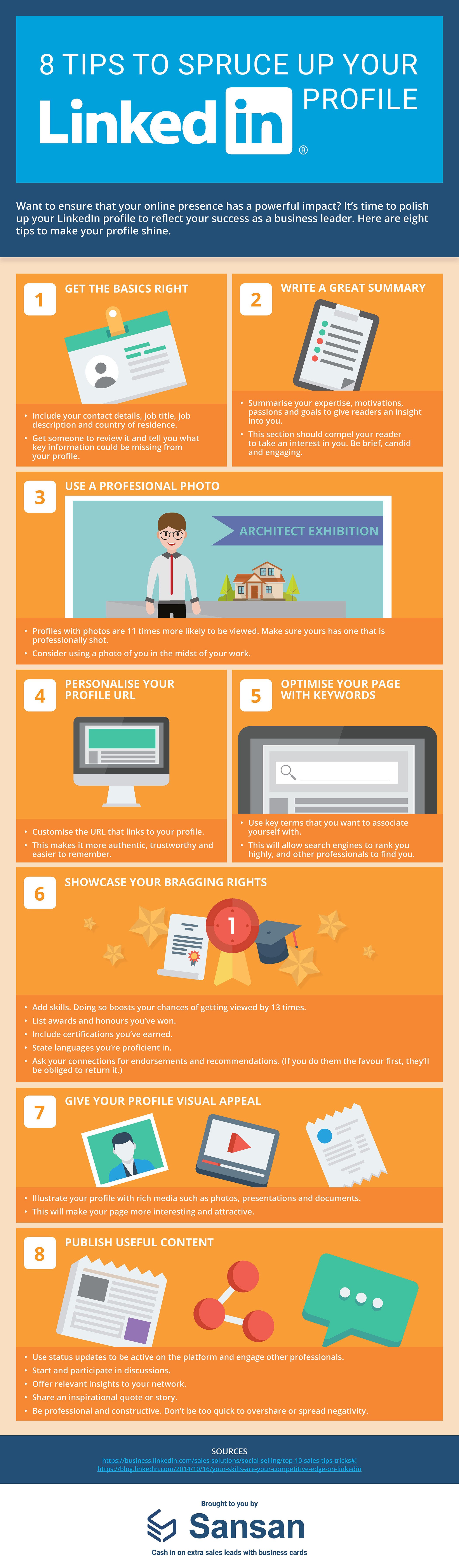 8 Tips To Spruce Up Your LinkedIn Profile 8 Tips To Spruce Up Your LinkedIn Profile